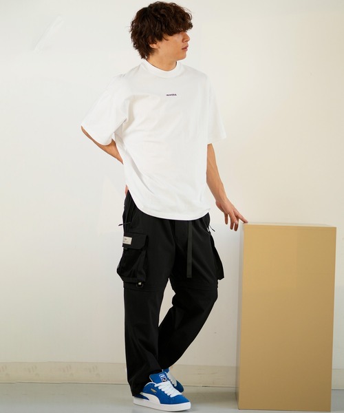 NEW ERA(ニューエラ)の「NEW ERA/ニューエラ 半袖Tシャツ オーバーサイズ バックプリント 14121871/14121872/14121873/14121874(Tシャツ/カットソー・メンズ・ホワイト/ストーン/ライトブルー/ブラック・M/L/XL/2XL)」の18枚目の写真