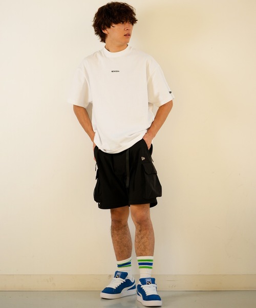 NEW ERA(ニューエラ)の「NEW ERA/ニューエラ 半袖Tシャツ オーバーサイズ バックプリント 14121871/14121872/14121873/14121874(Tシャツ/カットソー・メンズ・ホワイト/ストーン/ライトブルー/ブラック・M/L/XL/2XL)」の19枚目の写真
