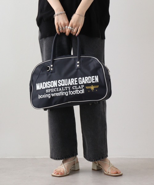 FUNALIVE(ファンアライブ)の「SPIEL(シュピール) USBポート付きミディアムボストンバッグ(ボストンバッグ・レディース・ブラック/ネイビー・FREE)」の13枚目の写真