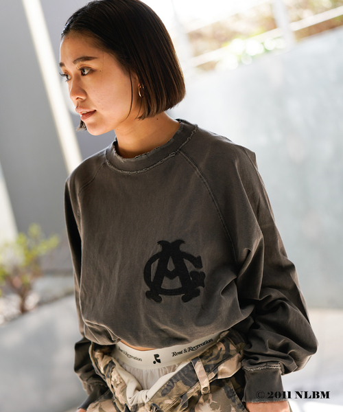 JOINT WORKS（ジョイントワークス）の「【SCREEN STARS/スクリーンスターズ】 Negro Leagues Damage L/S（Tシャツ/カットソー・メンズ・ブラック/グレー/ブラック系その他・LARGE/MEDIUM）」の3枚目の写真