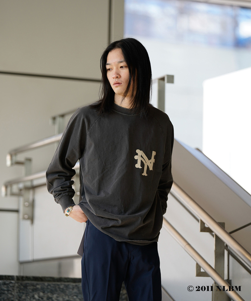 JOINT WORKS（ジョイントワークス）の「【SCREEN STARS/スクリーンスターズ】 Negro Leagues Damage L/S（Tシャツ/カットソー・メンズ・ブラック/グレー/ブラック系その他・LARGE/MEDIUM）」の7枚目の写真
