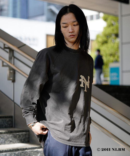 JOINT WORKS（ジョイントワークス）の「【SCREEN STARS/スクリーンスターズ】 Negro Leagues Damage L/S（Tシャツ/カットソー・メンズ・ブラック/グレー/ブラック系その他・LARGE/MEDIUM）」の8枚目の写真