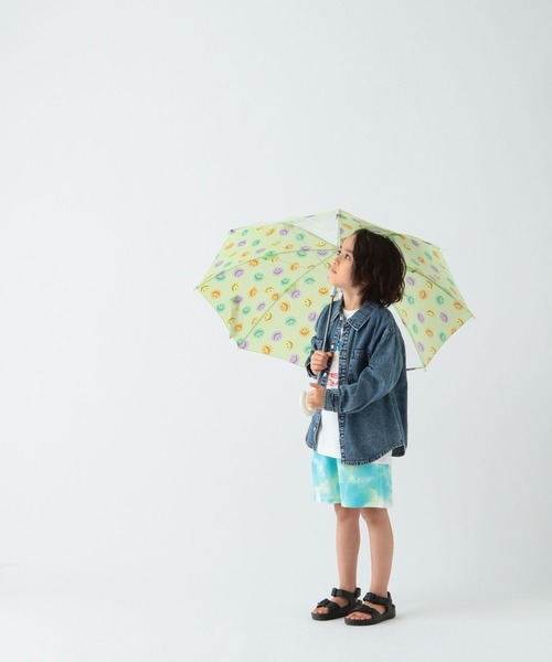 BAYFLOW(ベイフロー)の「総柄傘1(KIDS)(長傘・キッズ・ブルー/イエロー・SMALL/MEDIUM)」の21枚目の写真