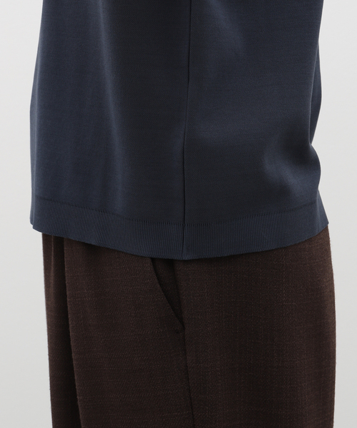 HERNO（ヘルノ）の「【HERNO / ヘルノ】Jersey Knit effect T-Shirt（Tシャツ/カットソー・メンズ・グレー/ホワイト/ベージュ系その他/ネイビー・44/46/48/50/52/42）」の13枚目の写真