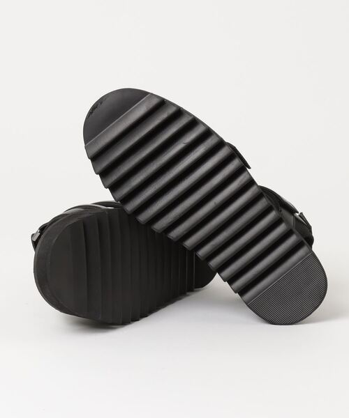 SETUP7（セットアップセブン）の「【HAUS】厚底SHARK SOLE STRAP SANDALS　シャークソールストラップサンダル（サンダル・メンズ・ブラック/グレー・M/L/LL）」の4枚目の写真