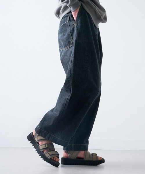 SETUP7（セットアップセブン）の「【HAUS】厚底SHARK SOLE STRAP SANDALS　シャークソールストラップサンダル（サンダル・メンズ・ブラック/グレー・M/L/LL）」の19枚目の写真