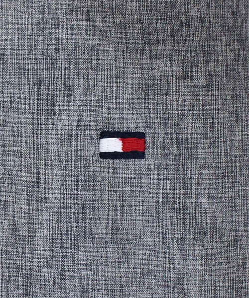 TOMMY HILFIGER（トミーヒルフィガー）の「ライトウエイト バーシティ リブ ニット ボンバー ジャケット Lightweight Varsity Rib Knit Bomber Jacket（ブルゾン・メンズ・ブラック/グレー・L/M/S/XL）」の14枚目の写真