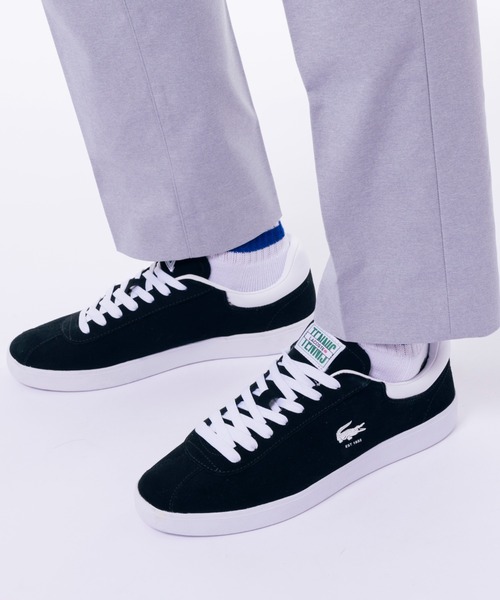 LACOSTE（ラコステ）の「ラインドアメリブショートソックス（22-24 25-27）（ソックス/靴下・メンズ・トリコロール/ベージュ/ネイビー/グレー/ブラック・27.0cm/24.0cm）」の9枚目の写真