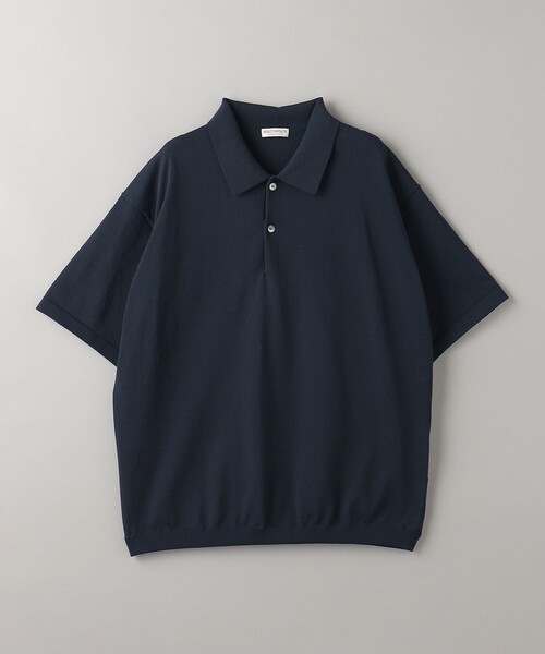 BEAUTY&YOUTH UNITED ARROWS(ビューティーアンドユースユナイテッドアローズ)の「デオドラント ショートスリーブ ニットポロ -抗菌・防臭 ウォッシャブル-(ニット/セーター・メンズ・オフホワイト/ネイビー/ブラック/ベージュ・XL/L/S/M)」の18枚目の写真