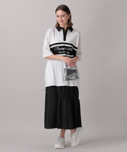 FOREVER 21(フォーエバー トゥエンティーワン)の「【2024SS】ロゴプリントラガーシャツワンピース(シャツワンピース・レディース・チャコールグレー/ホワイト・FREE)」の9枚目の写真
