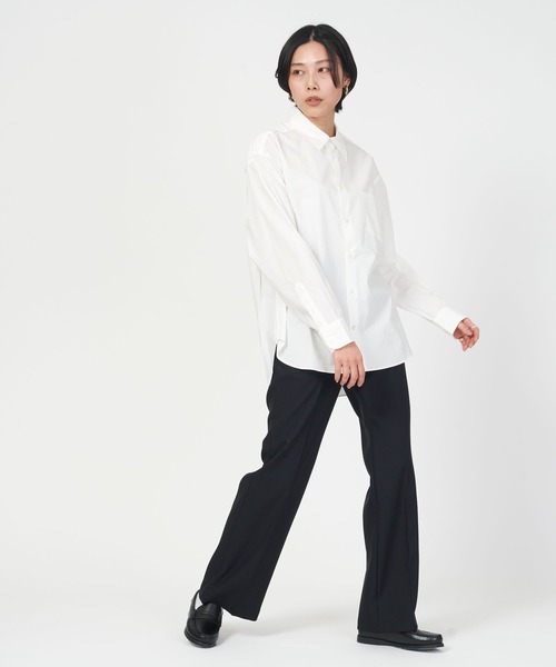 ORCIVAL（オーシバル）の「REGULAR COLLAR SHIRT（シャツ/ブラウス・レディース・ブルー系その他/ピンク系その他/ホワイト・1）」の9枚目の写真