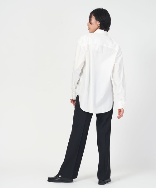 ORCIVAL（オーシバル）の「REGULAR COLLAR SHIRT（シャツ/ブラウス・レディース・ブルー系その他/ピンク系その他/ホワイト・1）」の11枚目の写真