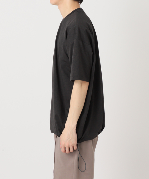 417 EDIFICE（フォーワンセブンエディフィス）の「”UVカット・吸水速乾・防シワ” PERFECTECH / パーフェクテック Tシャツ（Tシャツ/カットソー・メンズ・ベージュ/ホワイト/ブラック/チャコールグレー/ブルー・SMALL/MEDIUM/LARGE）」の20枚目の写真