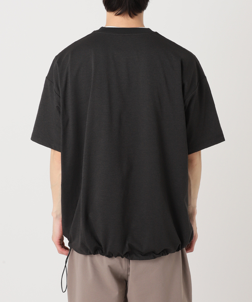 417 EDIFICE（フォーワンセブンエディフィス）の「”UVカット・吸水速乾・防シワ” PERFECTECH / パーフェクテック Tシャツ（Tシャツ/カットソー・メンズ・ベージュ/ホワイト/ブラック/チャコールグレー/ブルー・SMALL/MEDIUM/LARGE）」の21枚目の写真