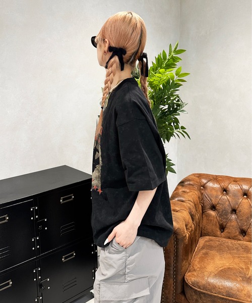sedacle(セダクル)の「ヴィンテージライクアソート加工ロックT(Tシャツ/カットソー・メンズ・ブラック/グレー/ブラック系その他/ベージュ/ブラウン・SMALL/MEDIUM/LARGE)」の7枚目の写真