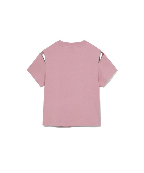 WOMAN) WAVE Symbol Cut out SHORT SLEEVE T-Shirt（Tシャツ