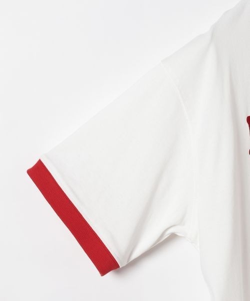 PBLIM(ページボーイリム)の「PBLIM/フラワーリンガーT(Tシャツ/カットソー・レディース・オフホワイト/グレー・FREE)」の9枚目の写真