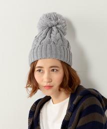 UNITED ARROWS | ＜McBURN（エムシーバーン）＞ CABLE PON KNIT キャップ◆(ニットキャップ/ビーニー)