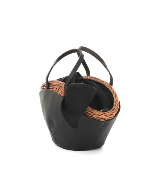 The Bagmati（ザバグマティ）の「【Bagmati】かごバッグ（かごバッグ・レディース・ブラック・FREE）」の4枚目の写真