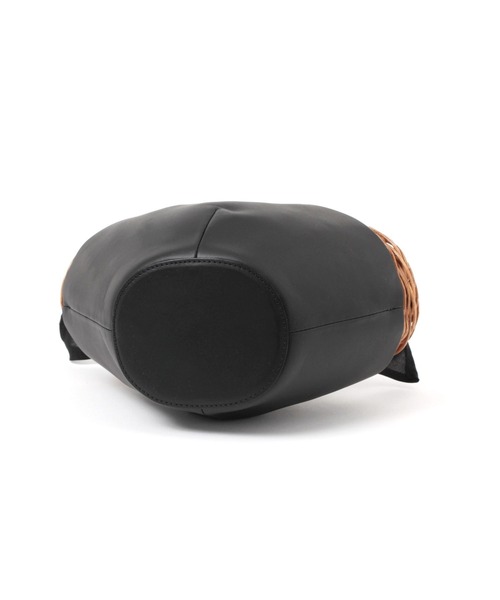 The Bagmati（ザバグマティ）の「【Bagmati】かごバッグ（かごバッグ・レディース・ブラック・FREE）」の6枚目の写真