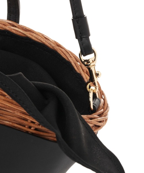 The Bagmati（ザバグマティ）の「【Bagmati】かごバッグ（かごバッグ・レディース・ブラック・FREE）」の7枚目の写真