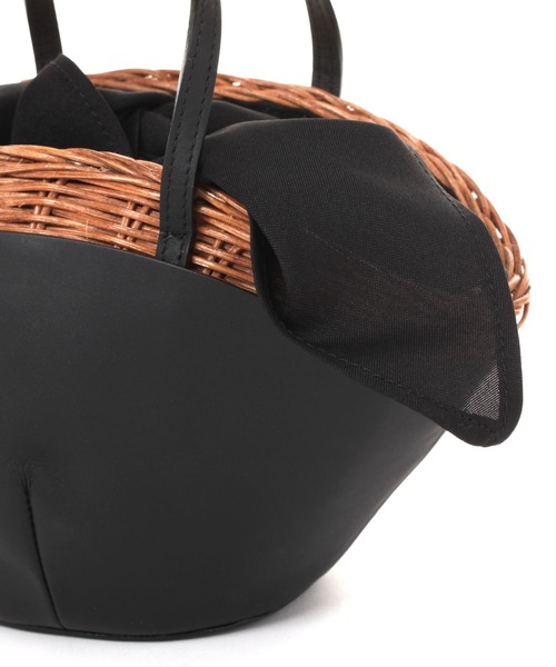 The Bagmati（ザバグマティ）の「【Bagmati】かごバッグ（かごバッグ・レディース・ブラック・FREE）」の8枚目の写真