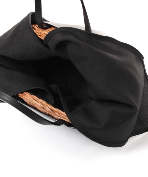 The Bagmati（ザバグマティ）の「【Bagmati】かごバッグ（かごバッグ・レディース・ブラック・FREE）」の10枚目の写真