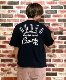 メンズドッキングロゴニットTシャツ