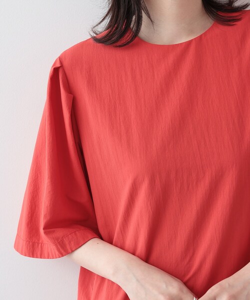 GALLEST（ギャレスト）の「◆ナイロンティアードマキシワンピース（ワンピース・レディース・ベージュ/ブラック/レッド系・36/38）」の6枚目の写真