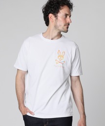 Psycho Bunny（サイコバニー）の「マーブルロゴ Tシャツ（Tシャツ/カットソー・メンズ）」