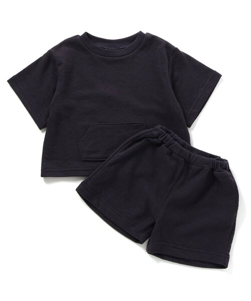 BREEZE（ブリーズ）の「【WEB限定・上下セット】半袖セットアップ（セットアップ・キッズ・ブラック/ブルー/ブラウン・80/90/100/110/120/130/140）」の18枚目の写真