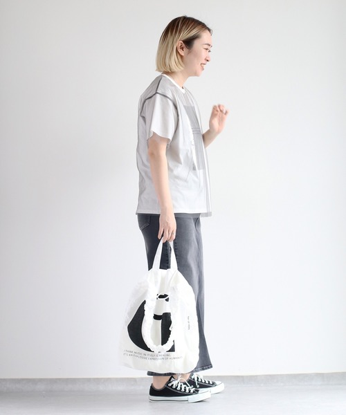 cepo(セポ)の「マルチウェイフリルショルダーバッグ(ショルダーバッグ・レディース・グレー/オフホワイト/ピンク・FREE)」の6枚目の写真