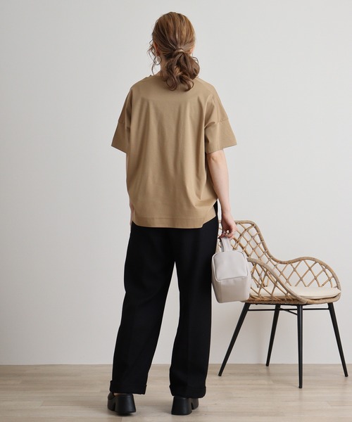 セール】Eglantine フェザープリントTシャツ（Tシャツ