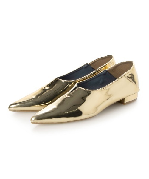 EVOL（イーボル）の「【EVOL】ソフトVカット2cmヒールパンプス IX5443（パンプス・レディース・ブラック/シルバー/ゴールド/グレー系その他/ブラック系その他/アイボリー/ピンクベージュ・22.5cm/23.0cm/23.5cm/22.0cm/24.0cm/24.5cm/25.0cm）」の19枚目の写真