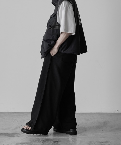 【RUUBON】mulch pocket nylon mesh vest / マルチポケットナイロンメッシュベスト（ベスト）｜RUUBON（ルーボン）