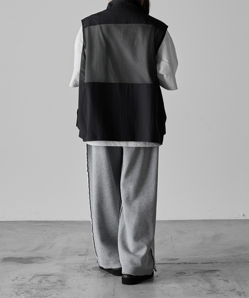 【RUUBON】mulch pocket nylon mesh vest / マルチポケットナイロンメッシュベスト（ベスト）｜RUUBON（ルーボン）