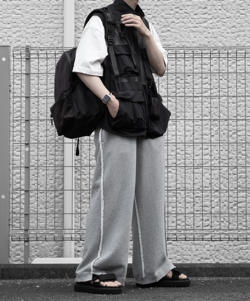 【RUUBON】mulch pocket nylon mesh vest / マルチポケットナイロンメッシュベスト（ベスト）｜RUUBON（ルーボン）
