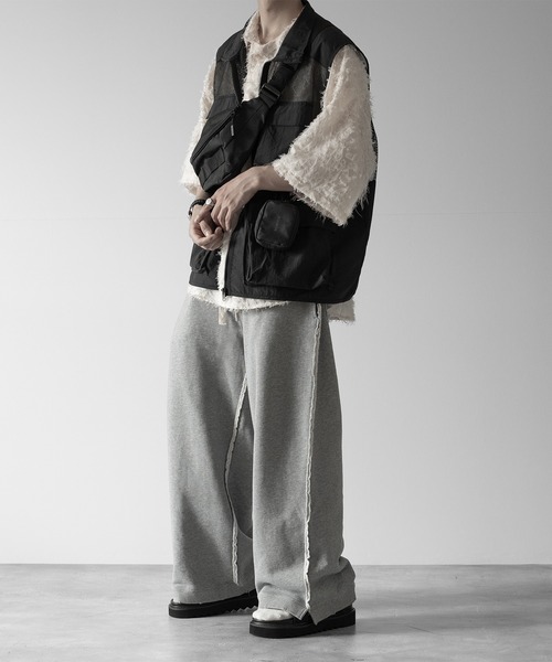 【RUUBON】mulch pocket nylon mesh vest / マルチポケットナイロンメッシュベスト（ベスト）｜RUUBON（ルーボン）