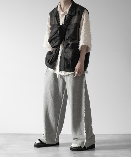 【RUUBON】mulch pocket nylon mesh vest / マルチポケットナイロンメッシュベスト（ベスト）｜RUUBON（ルーボン）