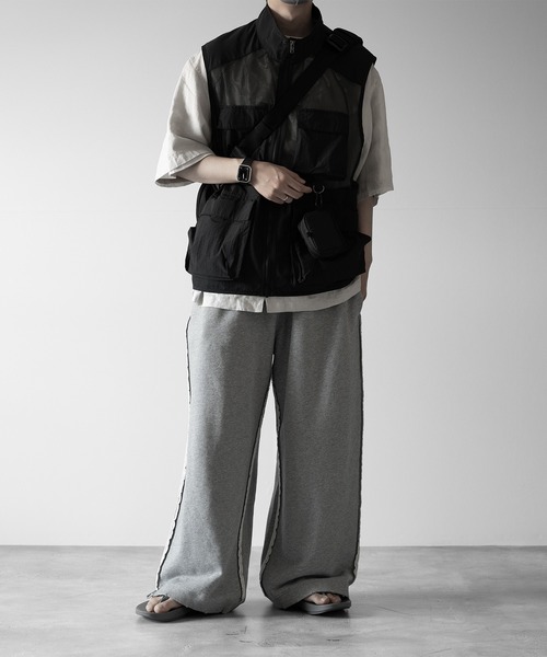 【RUUBON】mulch pocket nylon mesh vest / マルチポケットナイロンメッシュベスト（ベスト）｜RUUBON（ルーボン）