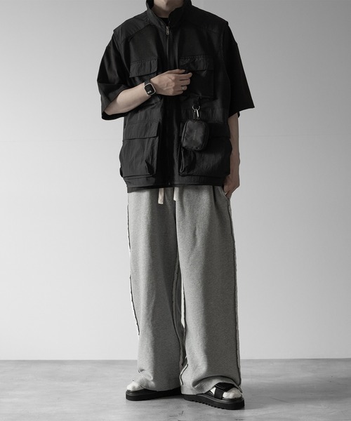 【RUUBON】mulch pocket nylon mesh vest / マルチポケットナイロンメッシュベスト（ベスト）｜RUUBON（ルーボン）