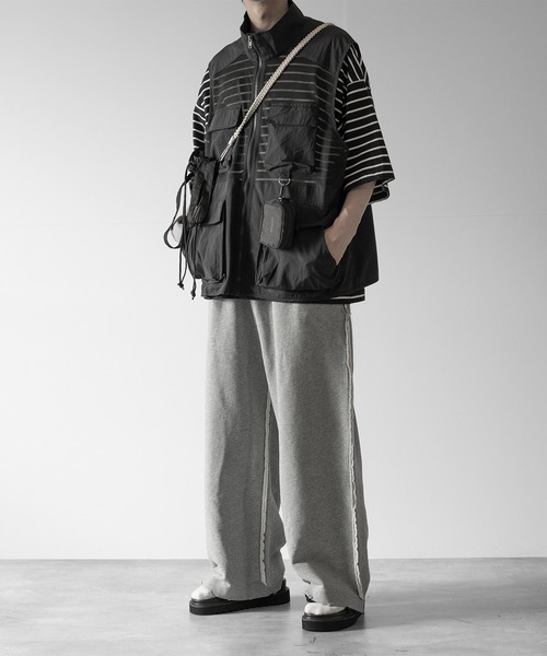 【RUUBON】mulch pocket nylon mesh vest / マルチポケットナイロンメッシュベスト（ベスト）｜RUUBON（ルーボン）