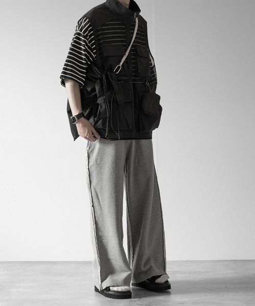 【RUUBON】mulch pocket nylon mesh vest / マルチポケットナイロンメッシュベスト（ベスト）｜RUUBON（ルーボン）
