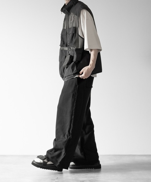 【RUUBON】mulch pocket nylon mesh vest / マルチポケットナイロンメッシュベスト（ベスト）｜RUUBON（ルーボン）