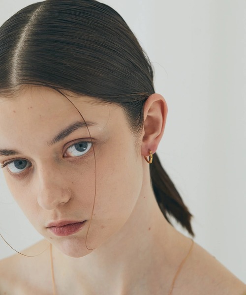 ENOUGH（イナフ）の「/enough/Nuance Hoopピアス（ピアス（両耳用）・レディース・ゴールド・FREE）」の14枚目の写真