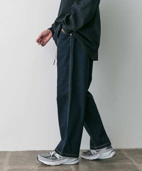 別注』Gramicci Mountain Wide Pants（デニムパンツ）｜Gramicci