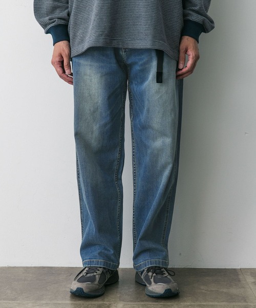 h*e様 ジーンズ 「別注」Gramicci Mountain Wide Pan 別注』Gramicci Mountain Wide Pants（デニムパンツ）｜Gramicci