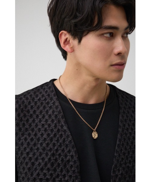 AZUL by moussy（アズールバイマウジー）の「コインヘッドネックレス（ネックレス・メンズ・ブラック/シルバー/ゴールド・FREE）」の12枚目の写真