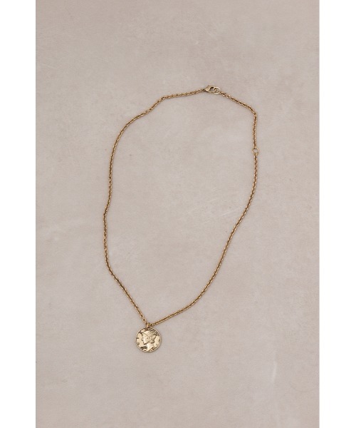 AZUL by moussy（アズールバイマウジー）の「コインヘッドネックレス（ネックレス・メンズ・ブラック/シルバー/ゴールド・FREE）」の11枚目の写真