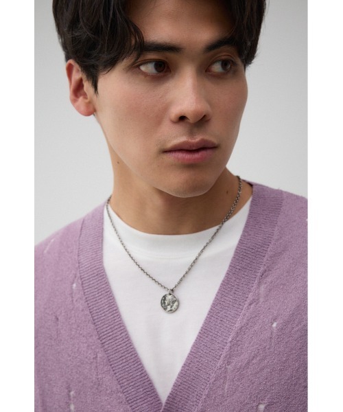 AZUL by moussy（アズールバイマウジー）の「コインヘッドネックレス（ネックレス・メンズ・ブラック/シルバー/ゴールド・FREE）」の7枚目の写真